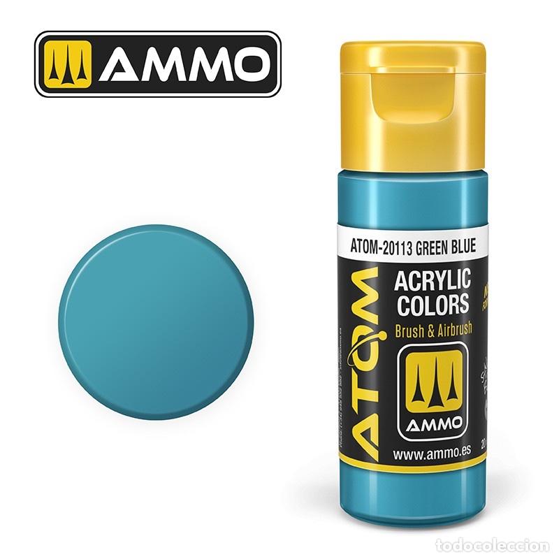 Maquetas: ATOM COLOR GREEN BLUE 20113