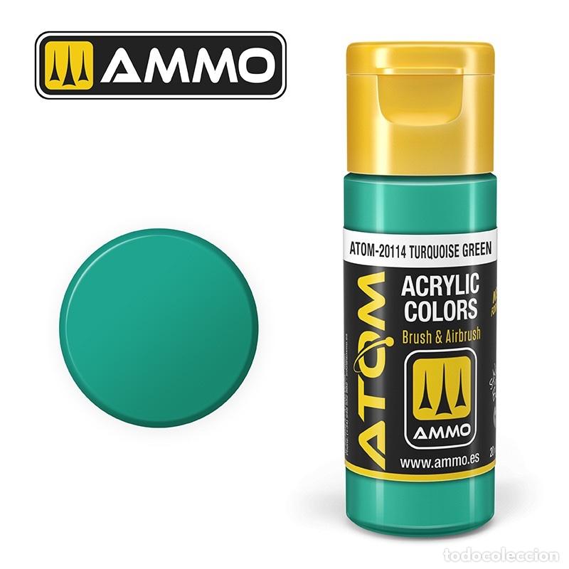 Maquetas: ATOM COLOR TURQUOISE GREEN 20114
