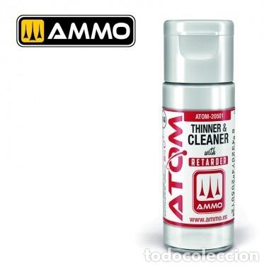 Maquetas: ATOM DILUYENTE Y LIMPIADOR CON RETARDANTE (20ml) 20501