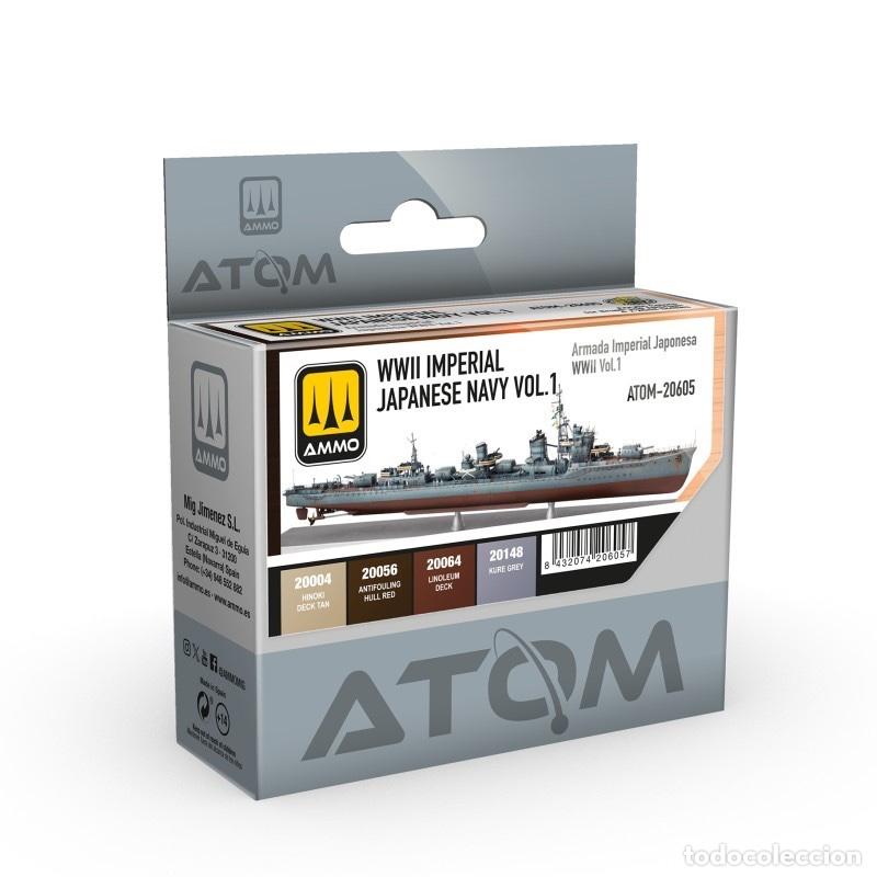 Maquetas: ATOM Set Armada Imperial Japonesa WWII vol.1 20605