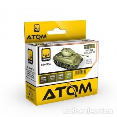 Maquetas: ATOM Set de Colores para Modulaci&oacute;n Oliva Pardo 20732