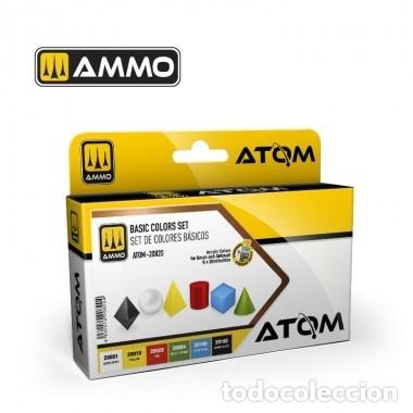 Maquetas: ATOM Set de Colores B&aacute;sicos 20820