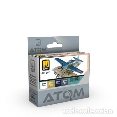 Maquetas: ATOM Set Colores Aviones de la Armada de EEUU en la 2GM 20922