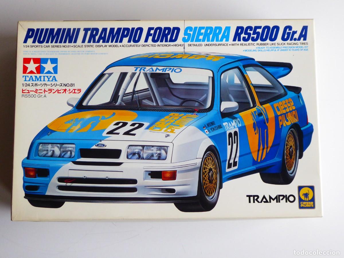 Maquetas: 1/24 Tamiya Ford Sierra RS 500 Cosworth Gr. A Piumini Trampio Eggenberger #1 #22 Niedzwiedz