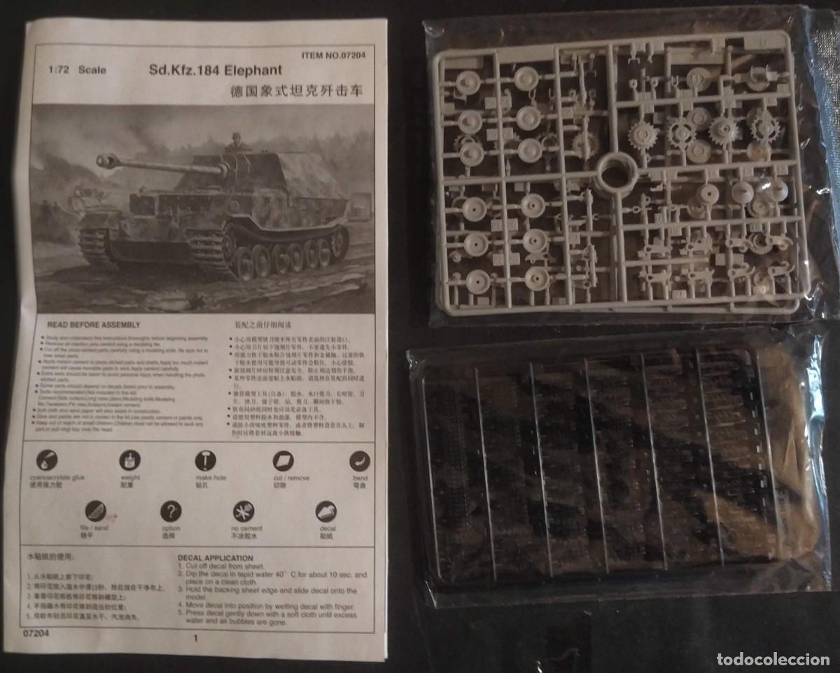 Maquetas: JAGDPANZER ELEFANT. TRUMPETER ESCALA 1/72 - Foto 2