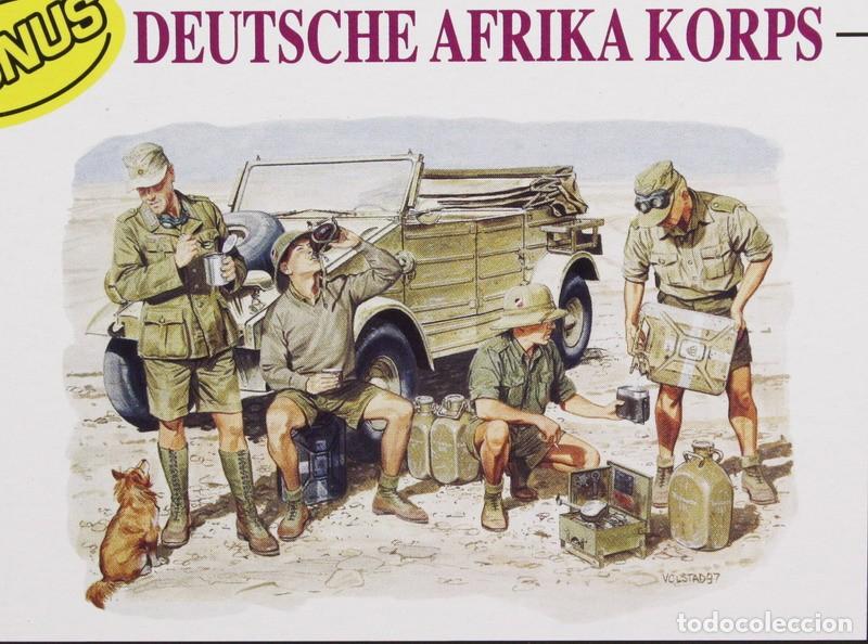 Maquetas: Maquetas figuras alemanas Afrika Korps, ref. 6063, 1/35, Drag&oacute;n