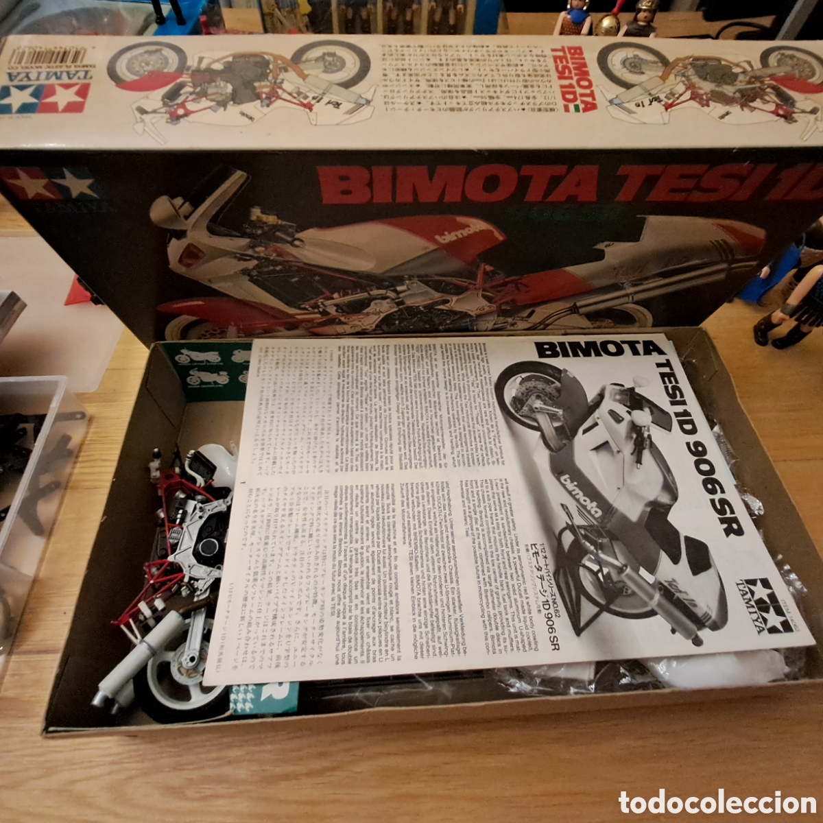 Maquetas: Moto Tamiya Bimota Tesi 1/12 - Foto 2