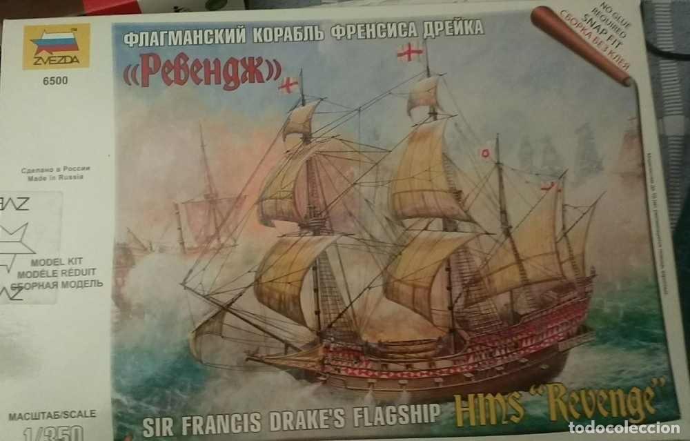 Maquetas: SANTA MARIA - Pirate Ship &rdquo;BLACK SWAN&rdquo; - HMS REVENGE de (Zvezda) // 1/350