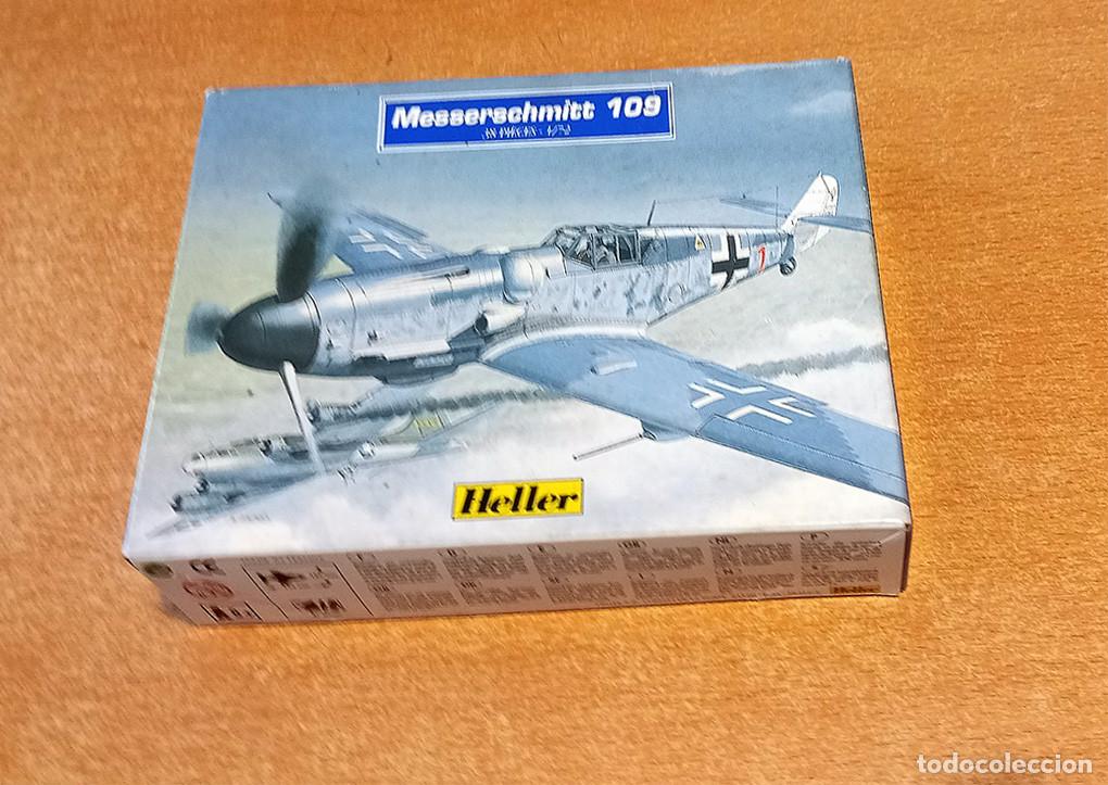 Maquetas: Caza alem&aacute;n Messerschmitt Bf 109G de Heller a 1/72