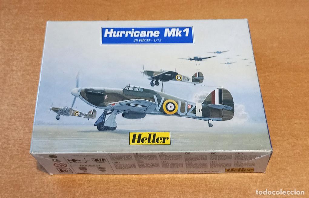 Maquetas: Caza brit&aacute;nico Hawker Hurricane Mk I de Heller a 1/72