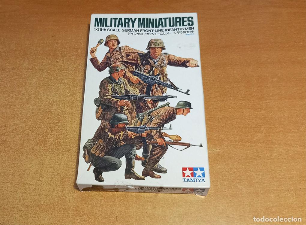 Maquetas: Infantes alemanes de primera l&iacute;nea de Tamiya a 1/35