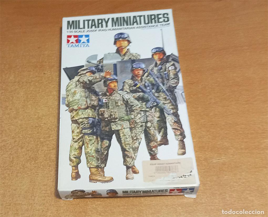 Maquetas: Equipo japon&eacute;s de las JGSDF en misi&oacute;n humanitaria en Iraq de Tamiya a 1/35