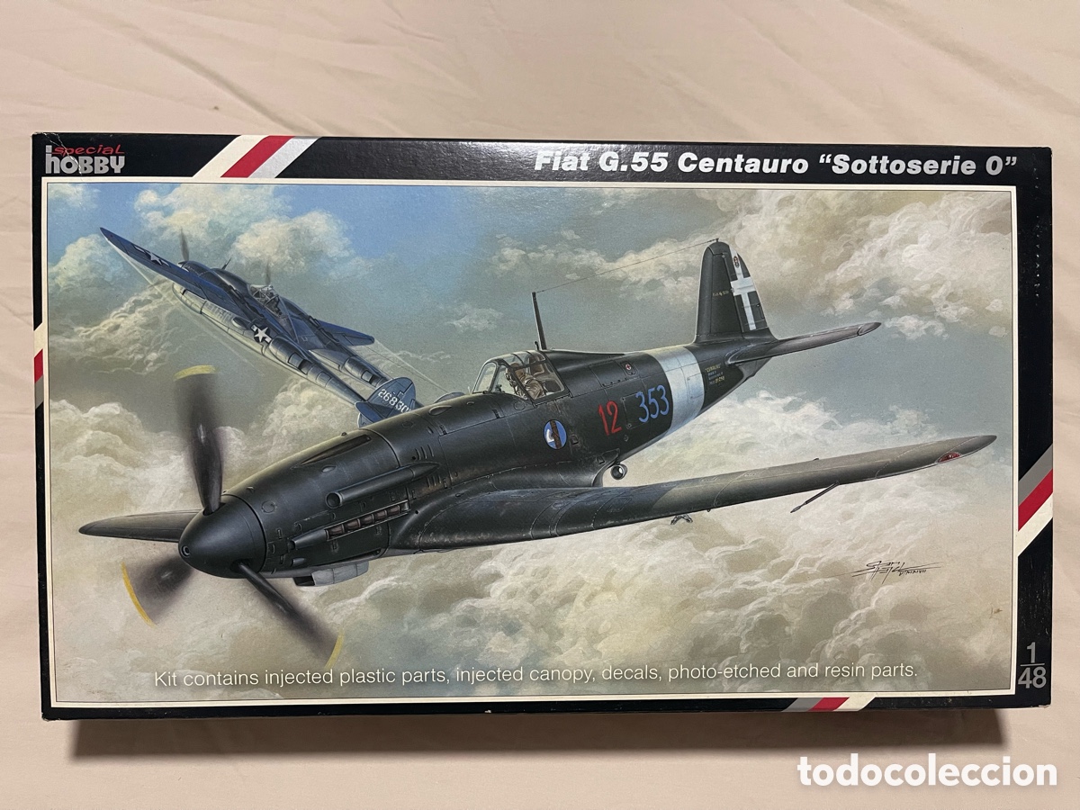Maquetas: FIAT G.55 CENTAURO Sottoserie 0 1:48 SPECIAL HOBBY 1:48 SH 48066 maqueta avi&oacute;n