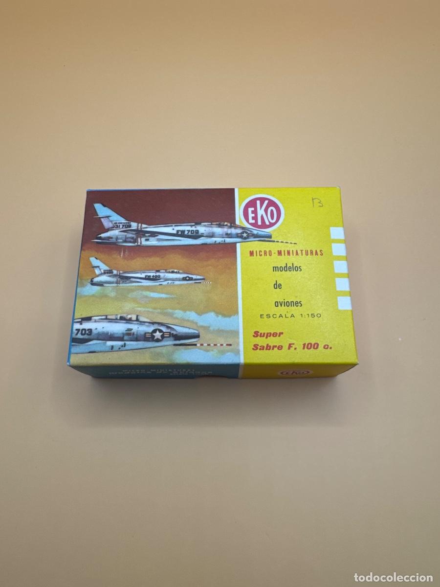Maquetas: Avi&oacute;n eko super sabre f 100 c