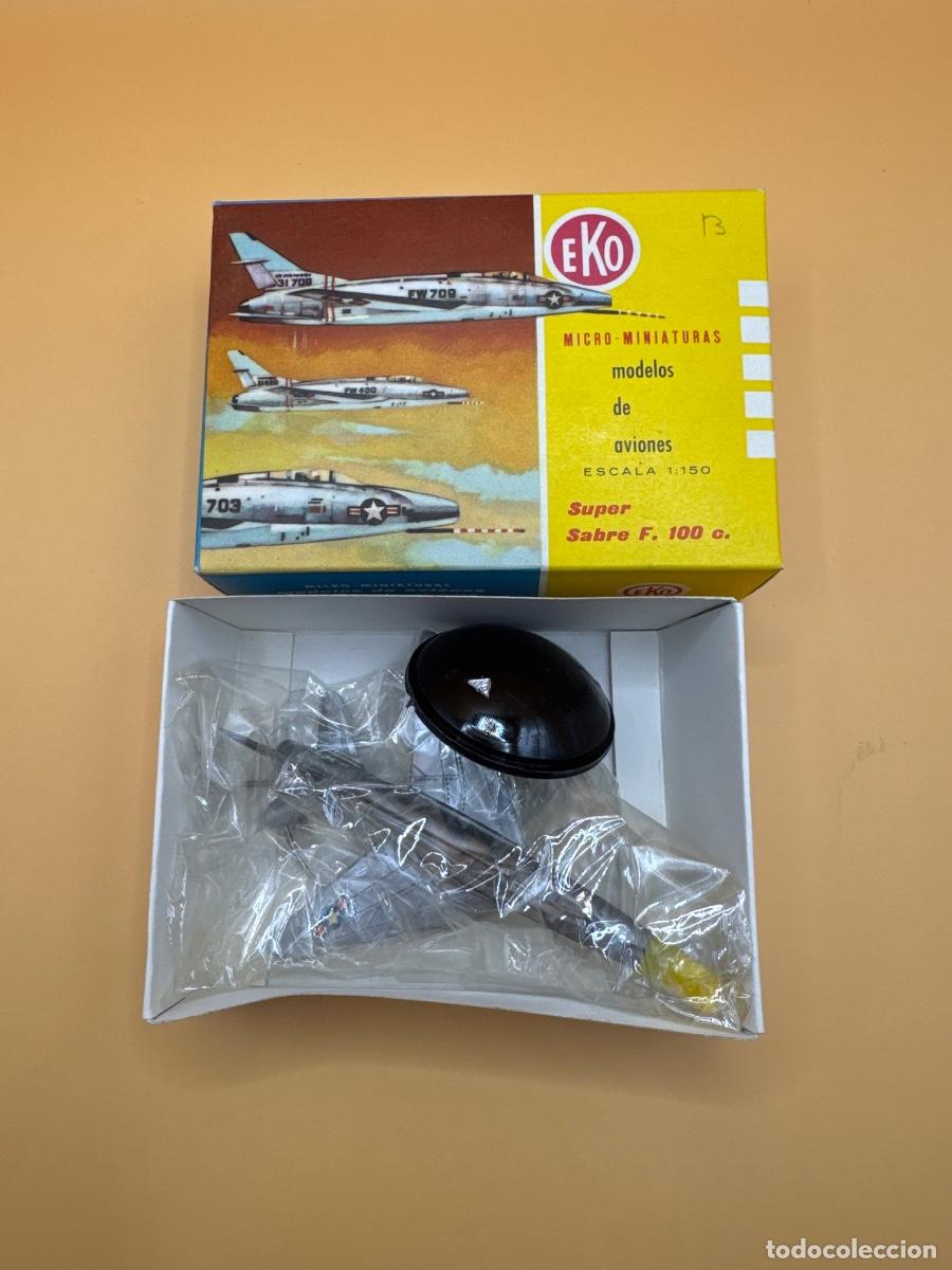 Maquetas: Avi&oacute;n eko super sabre f 100 c - Foto 1