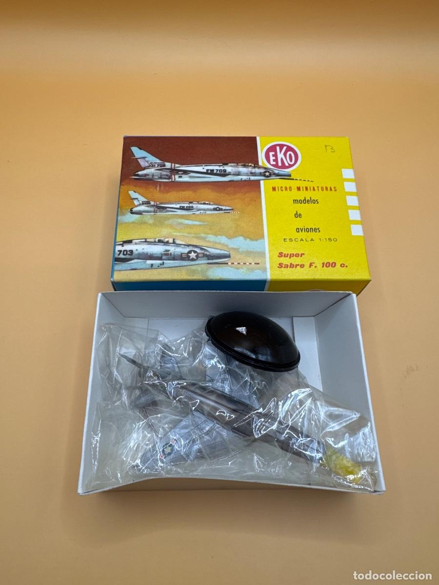 Maquetas: Avi&oacute;n eko super sabre f 100 c - Foto 1