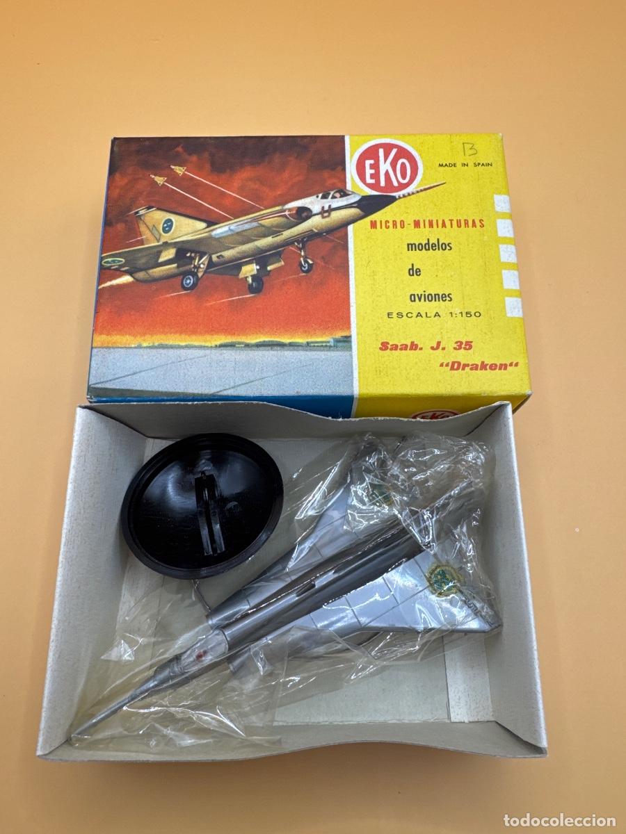 Maquetas: Avi&oacute;n eko super saab j 35 draken