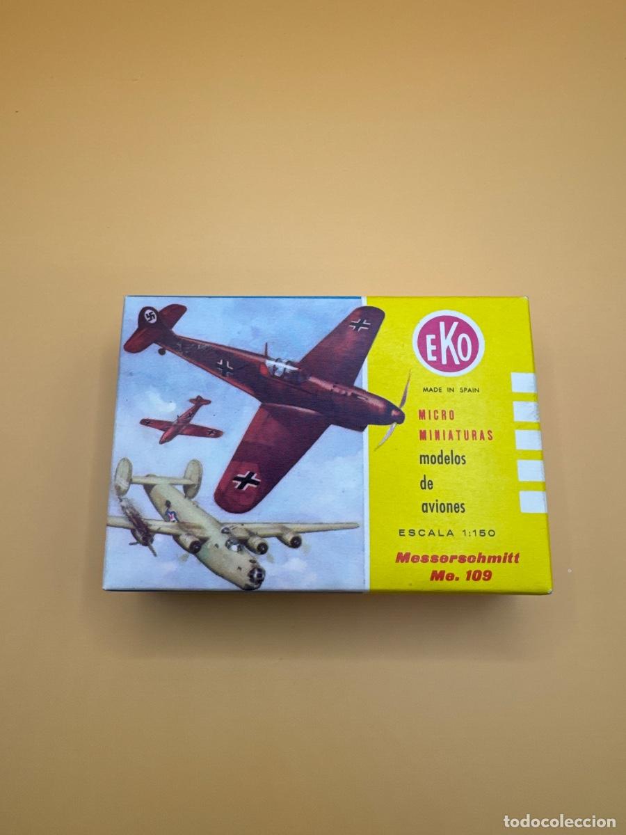 Maquetas: Avi&oacute;n eko messerschmitt me 109