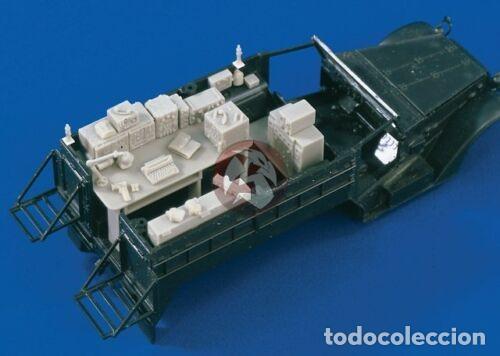 Maquetas: COMPONENTES DEL EQUIPO DE RADIO PARA EL M-3 HALFCRAFT ESCALA 1/35