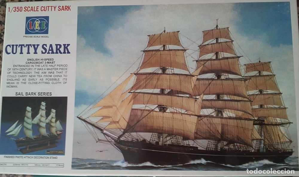 Maquetas: C.C.Lee: USS COAST GUARD EAGLE y CUTTY SARK /// Escala 1/350