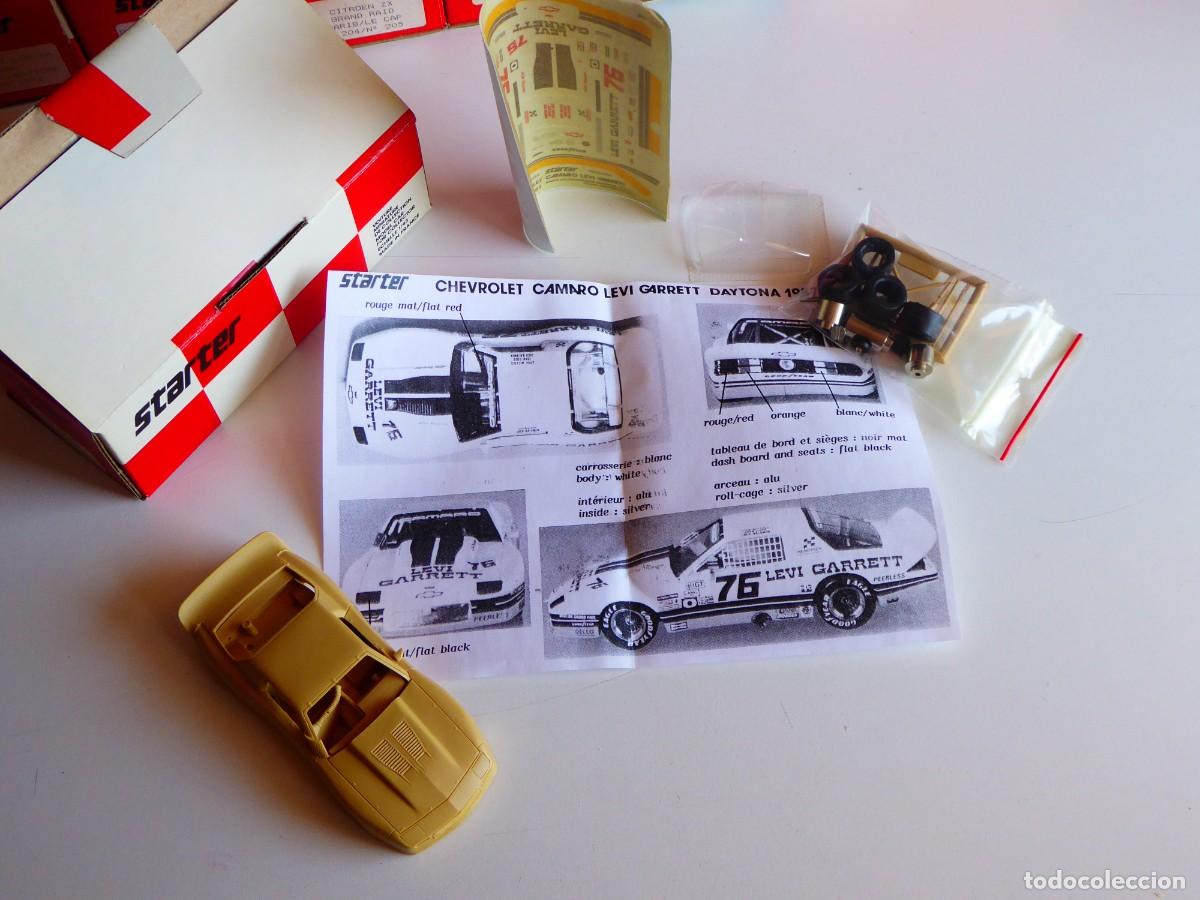 Maquetas: 1/43 Starter Kit Chevrolet Camaro Levi Garrett #76 IMSA Daytona 1987 Wietzes Lloyd Baldwin