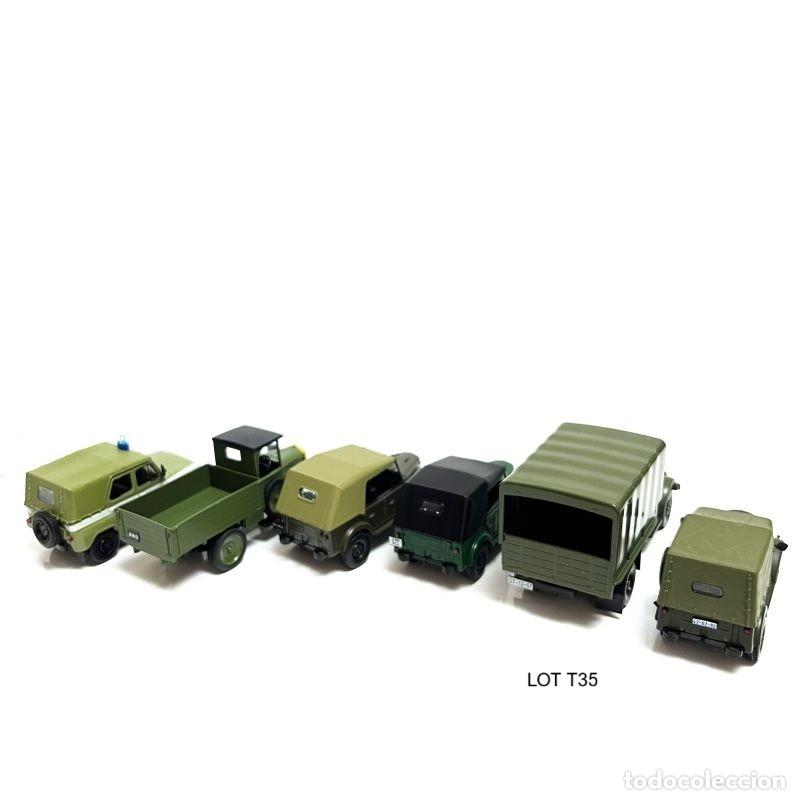Maquetas: LOT T35 6 TANQUES 2&ordf;GM. Eaglemoss, DeAgostini, Atlas 1:43 GAZ-51 Truck, GAS AA 1932, GAZ-69, UAZ 469