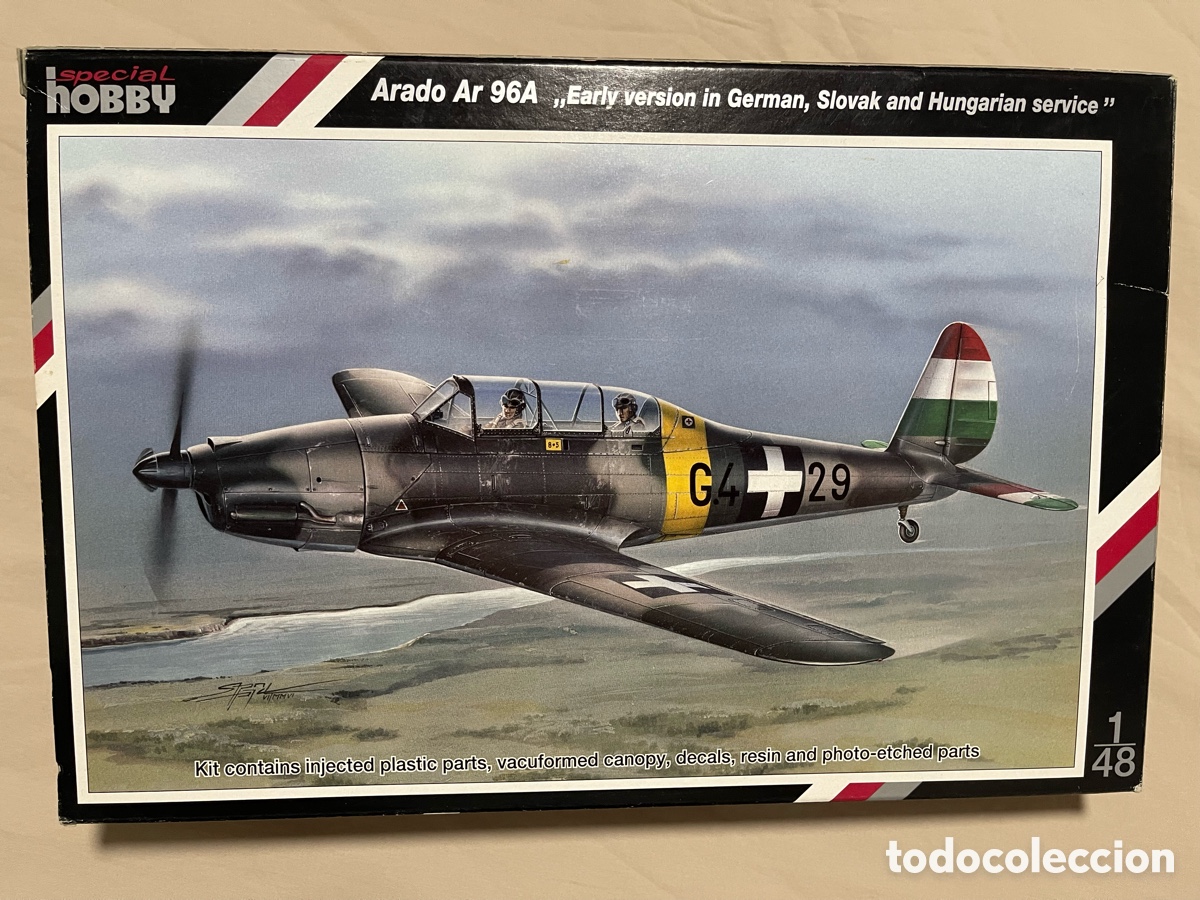 Maquetas: Arado Ar-96A Early Germ&aacute;n Slovak & Hungarian 1:48 SPECIAL HOBBY SH48067 maqueta avi&oacute;n