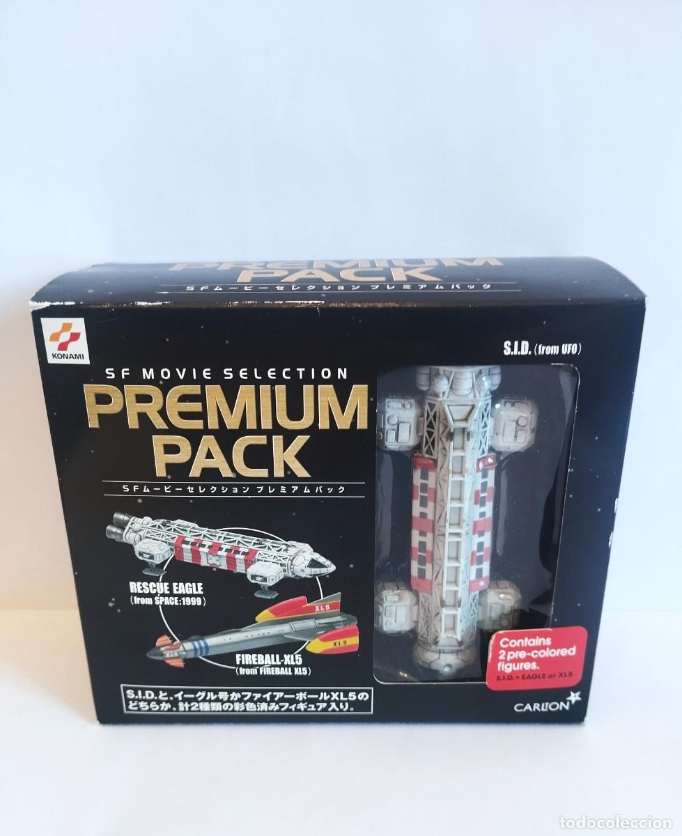 Maquetas: Space 1999 Rescue Eagle + UFO SHADO S.I.D. &ndash; Konami Premium Pack &ndash; Jap&oacute;n 2003