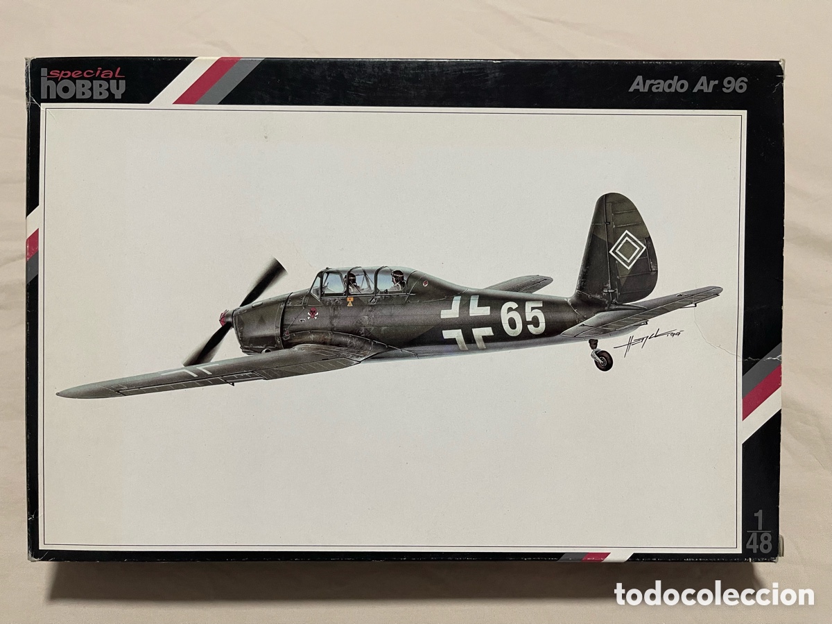 Maquetas: Arado Ar 96 1:48 SPECIAL HOBBY SH 48006 maqueta avi&oacute;n