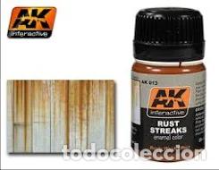 Maquetas: AK Interactive AK013 Chorretones de &oacute;xido (Rust Streaks)
