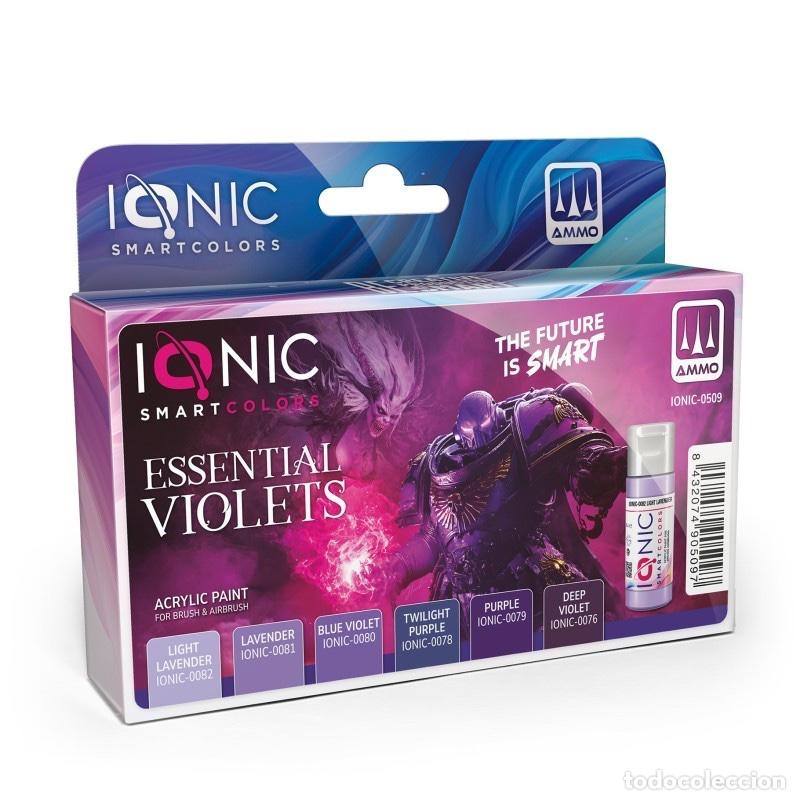 Maquetas: IONIC SET VIOLETAS ESENCIALES 0509