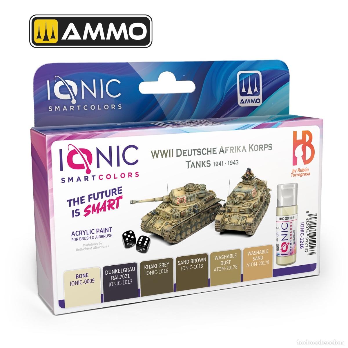 Macchiette: IONIC - Tanques Deutsches Afrikakorps WWII 1216