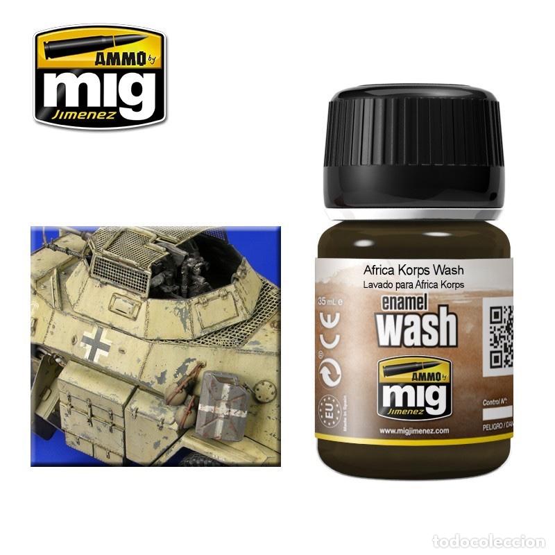 Maquetas: AMMO - LAVADO PARA AFRIKA KORPS 1001