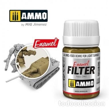 Maquetas: AMMO - FILTRO OCRE PARA ARENA CLARA 1503