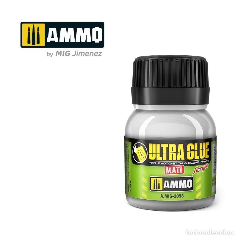 Maquetas: AMMO - ULTRA GLUE MATE PARA FOTOGRABADO Y PIEZAS TRANSPARENTES 2058