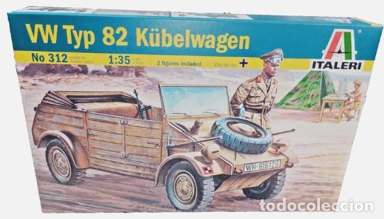 Maquetas: Italeri 312 VW Typ 82 K&uuml;belwagen 1:35 WWII Model Kit maqueta