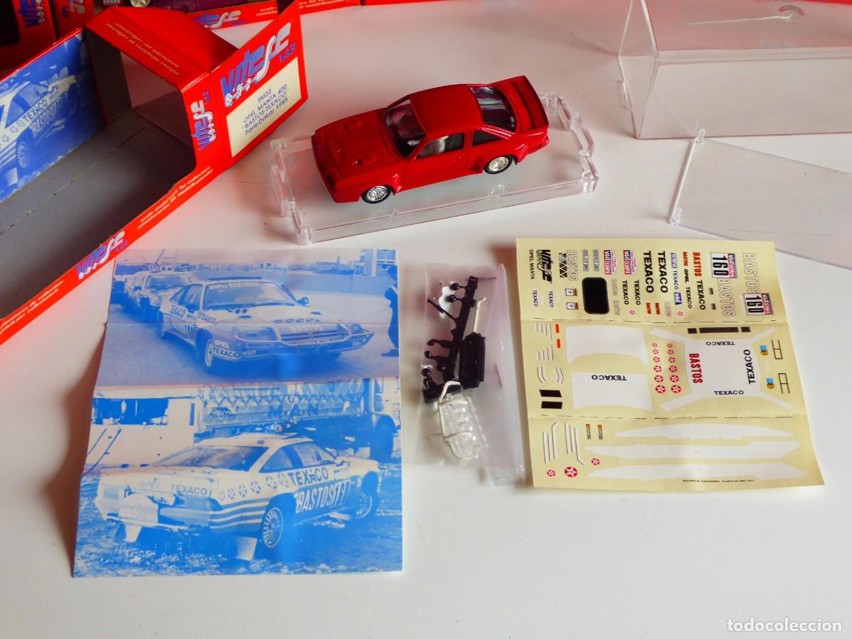 Maquetas: 1/43 Vitesse Opel Manta 400 Bastos Texaco #160 Paris Dakar 1985 Colsoul Lopes
