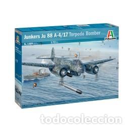 Maquetas: Maqueta Italeri Avi&oacute;n Junkers Ju 88 A-17 Torpedo Bomber Escala 1:72 Novedad