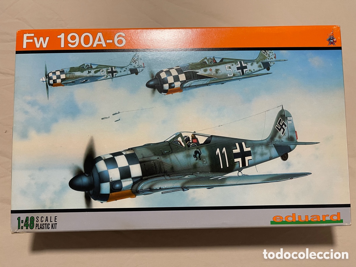 Maquetas: Focke Wulf Fw 190A-6 1:48 EDUARD 8171 maqueta avi&oacute;n