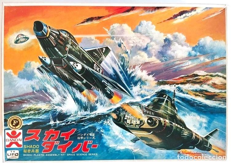 Maquetas: UFO SHADO SKYDIVER Bandai Vintage &ndash; Maqueta Jap&oacute;n &ndash; Gerry Anderson