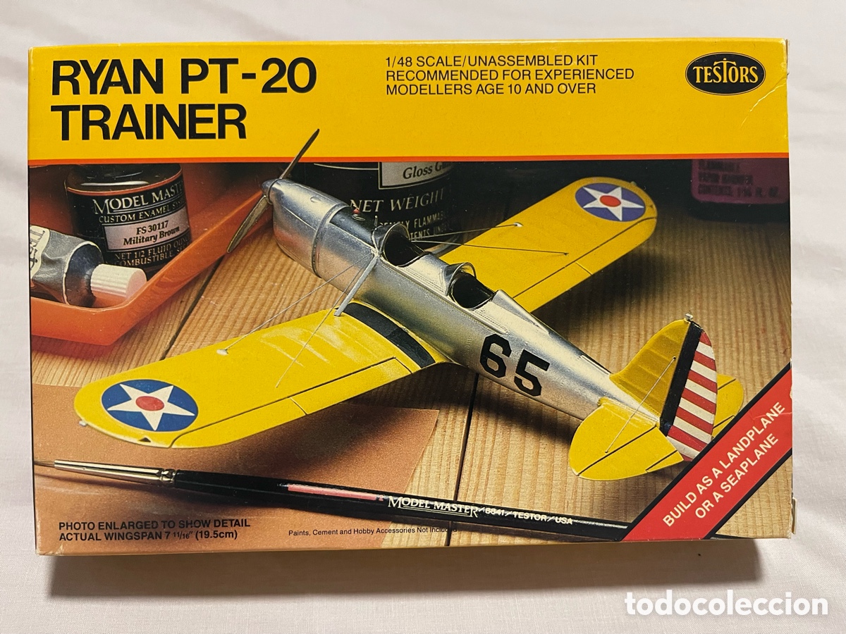 Maquetas: RYAN PT-20 Trainer 1:48 1:48 TESTOR 510 maqueta avi&oacute;n