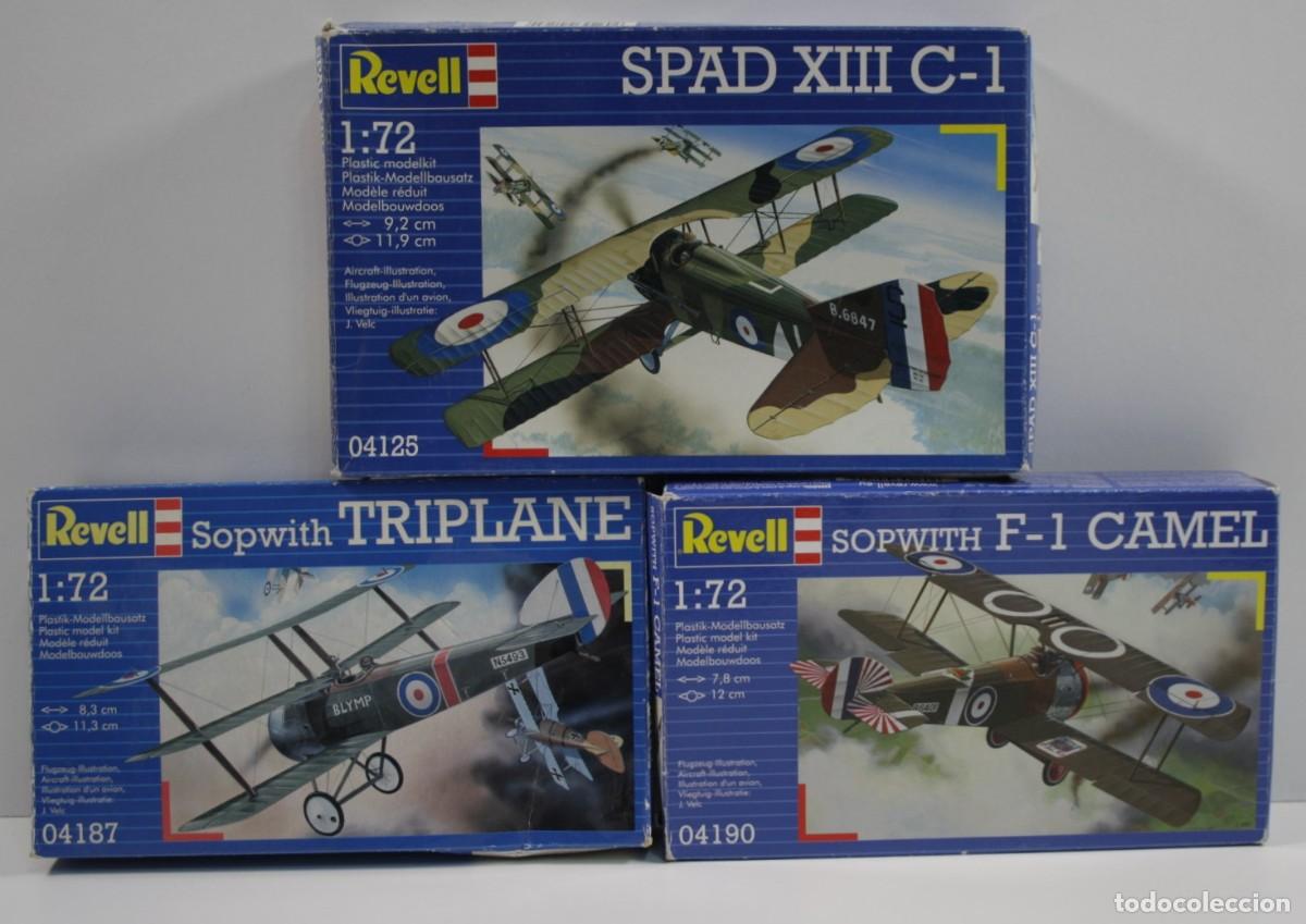 Maquetas: LOTE 3 MAQUETAS REVELL 1/72 ALIADOS IGM
