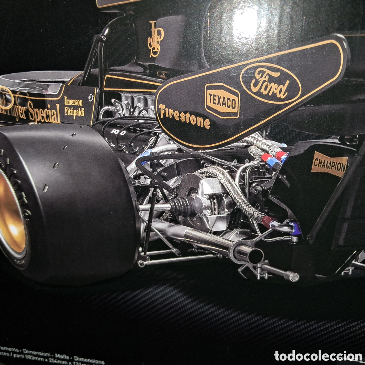 Maquetas: Pocher Lotus 72D 1/8 - Foto 8