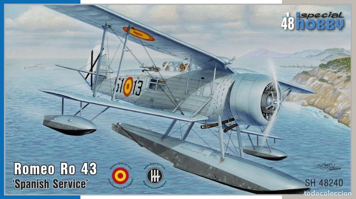 Maquetas: Special Hobby - Romeo Ro 43 Spanish Service 48240 - Foto 1