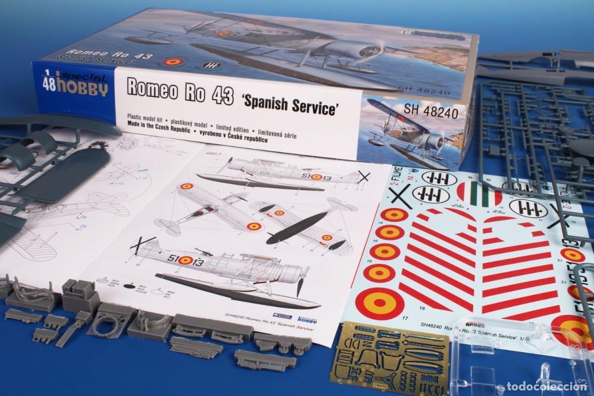Maquetas: Special Hobby - Romeo Ro 43 Spanish Service 48240 - Foto 2