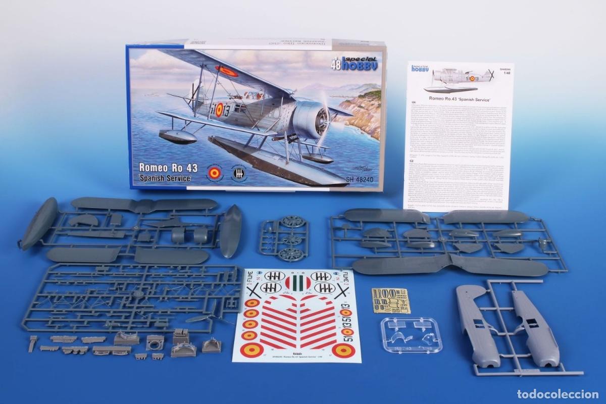 Maquetas: Special Hobby - Romeo Ro 43 Spanish Service 48240 - Foto 3