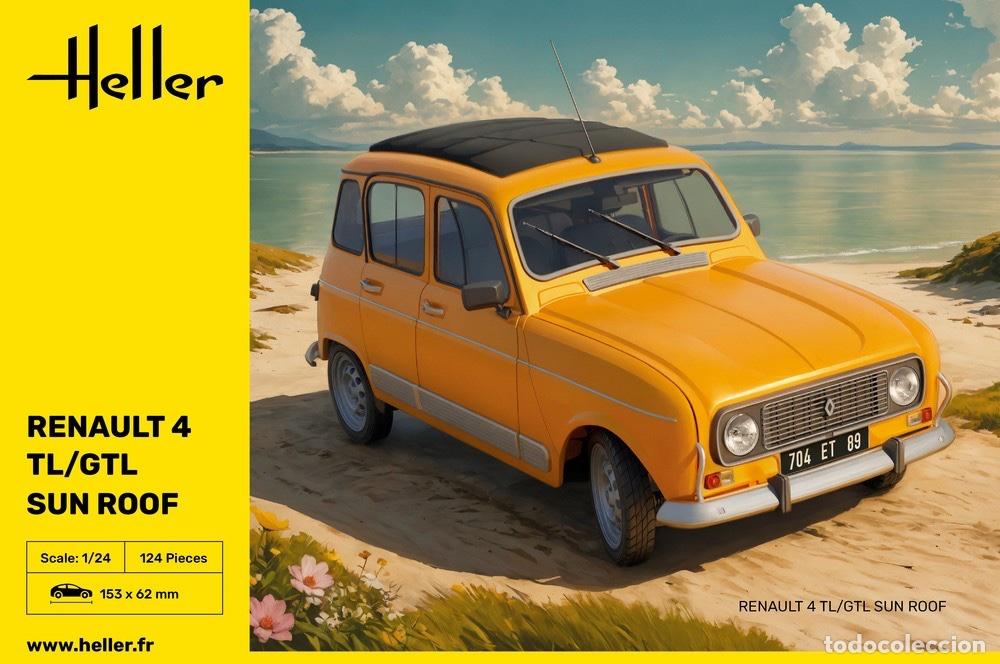Maquetas: Heller - Renault 4 TL/GTL Sun Roof 82704