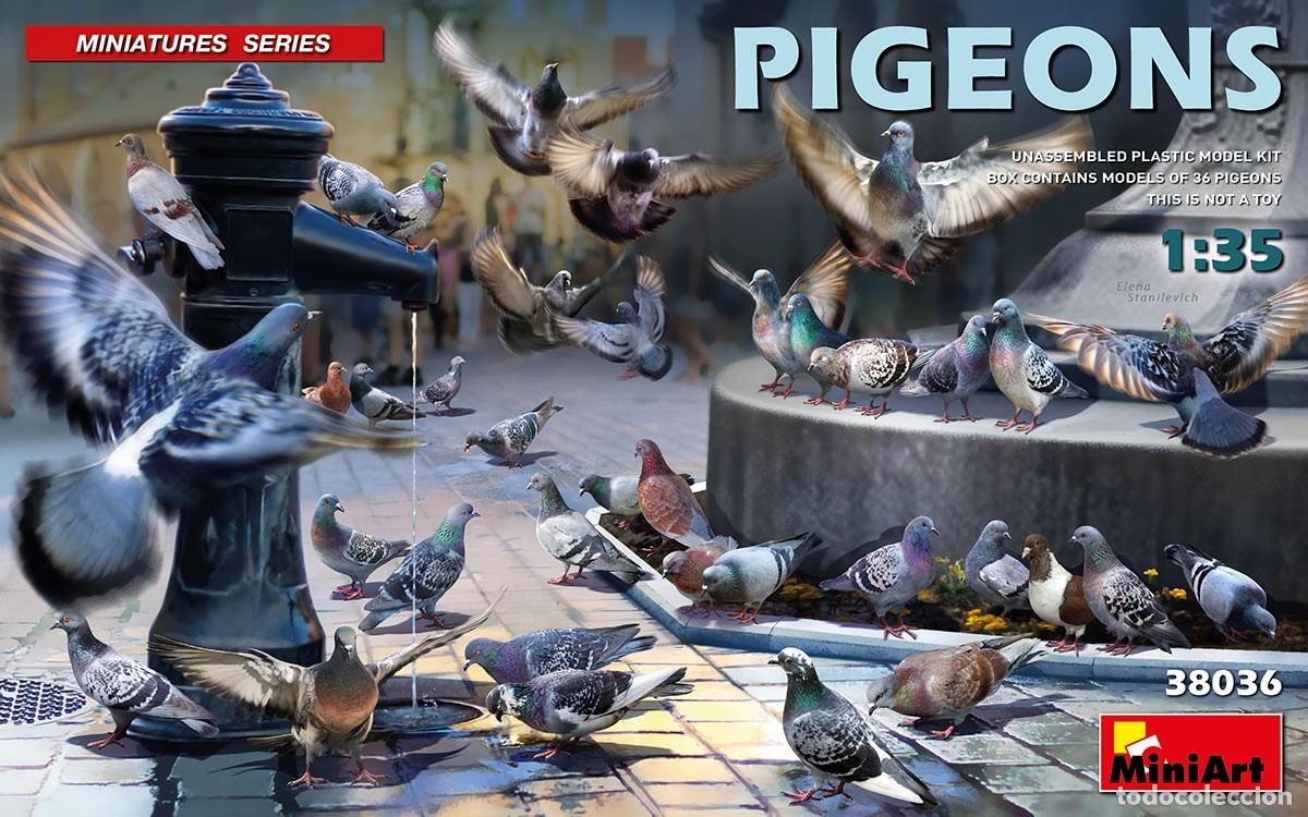 Maquetas: MINIART - PIGEONS 38036 - Foto 1