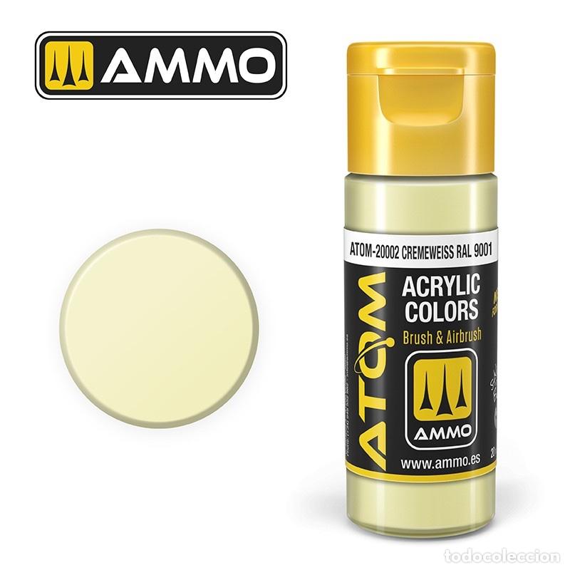 Maquetas: ATOM COLOR CREMEWEISS RAL 9001 20002