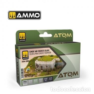Maquetas: ATOM Set Colores para Cemento y Hormig&oacute;n 20850